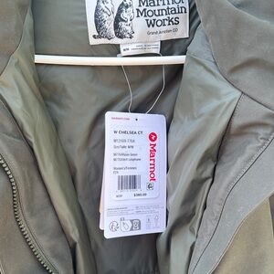 Marmot Green Chelsea Outerwear size M women’s NWT
